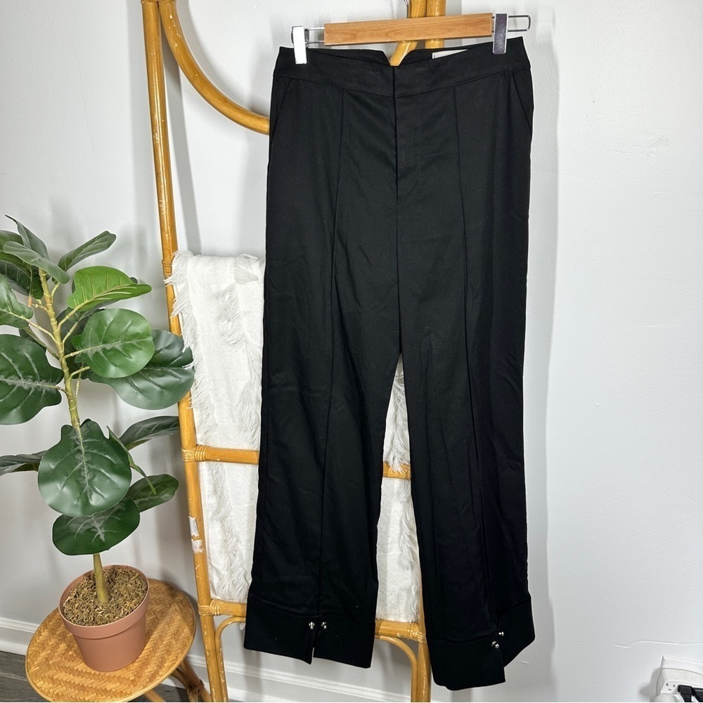 Port Zienna Black Wide Leg Pants sz S - Picture 5 of 10